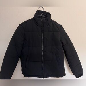 NEW Black Nylon Puffer Jacket by Richie Le